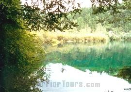 The picturesque Jiuzhaigou, Chengdu.