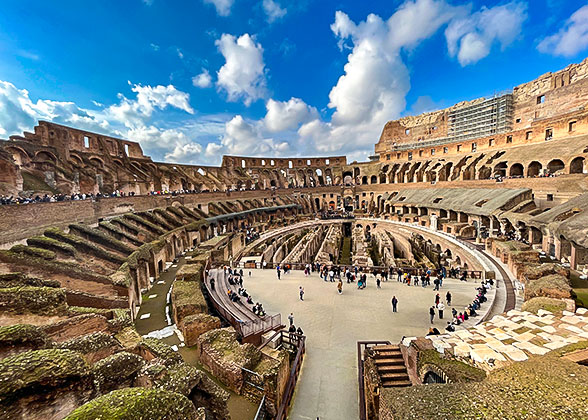 The Colosseum in Rome