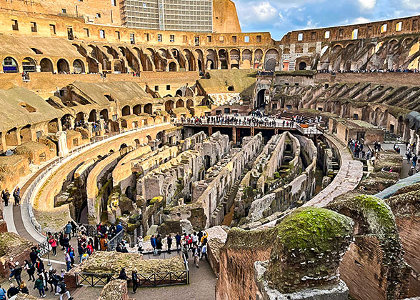 The Colosseum in Rome