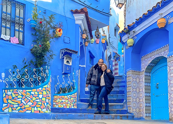Our Guests in Chefchaouen