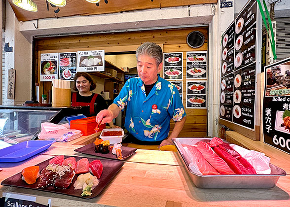 Taste Authentic Sushi in Japan