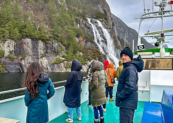 Ferry Trip through Geiranger Fjord