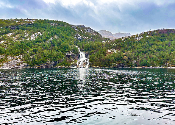 The Beautiful Fjord in Sweden