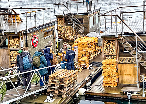 Floating Sanua in Norway