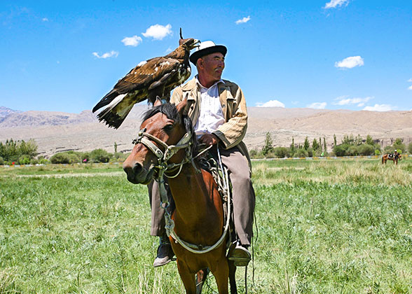 Eagle Hunter in Kyrgyzstan