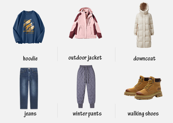 Spain January Clothes