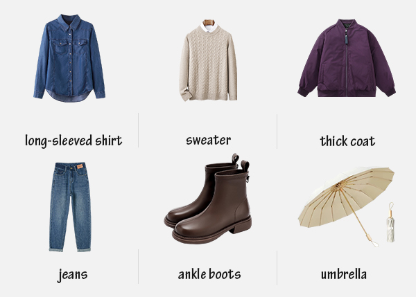 Spain November Clothes