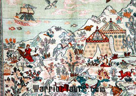 Silk Carpet, Chinese handicrafts